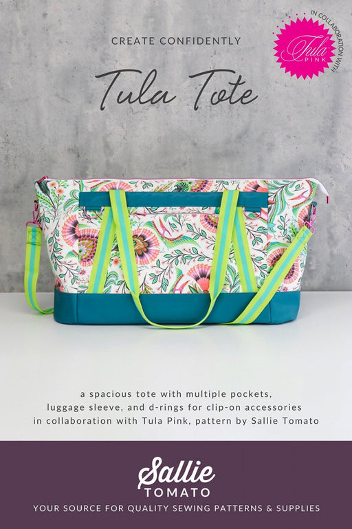 Sallie Tomato Paper Pattern - Tula Tote - Modern Fabric Shoppe