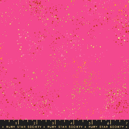 Speckled by Rashida Coleman Hale - Speckled Metallic RS 5027 124M - Playful - Half Yard - Modern Fabric Shoppe