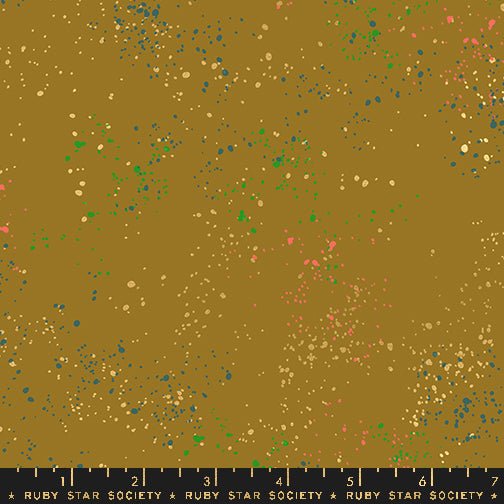 Speckled by Rashida Coleman Hale - Speckled Metallic RS 5027 132M - Suede - Half Yard - Modern Fabric Shoppe