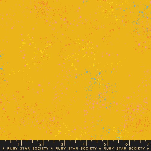 Speckled by Rashida Coleman Hale - Speckled RS 5027 112 - Goldenrod - Half Yard - Modern Fabric Shoppe