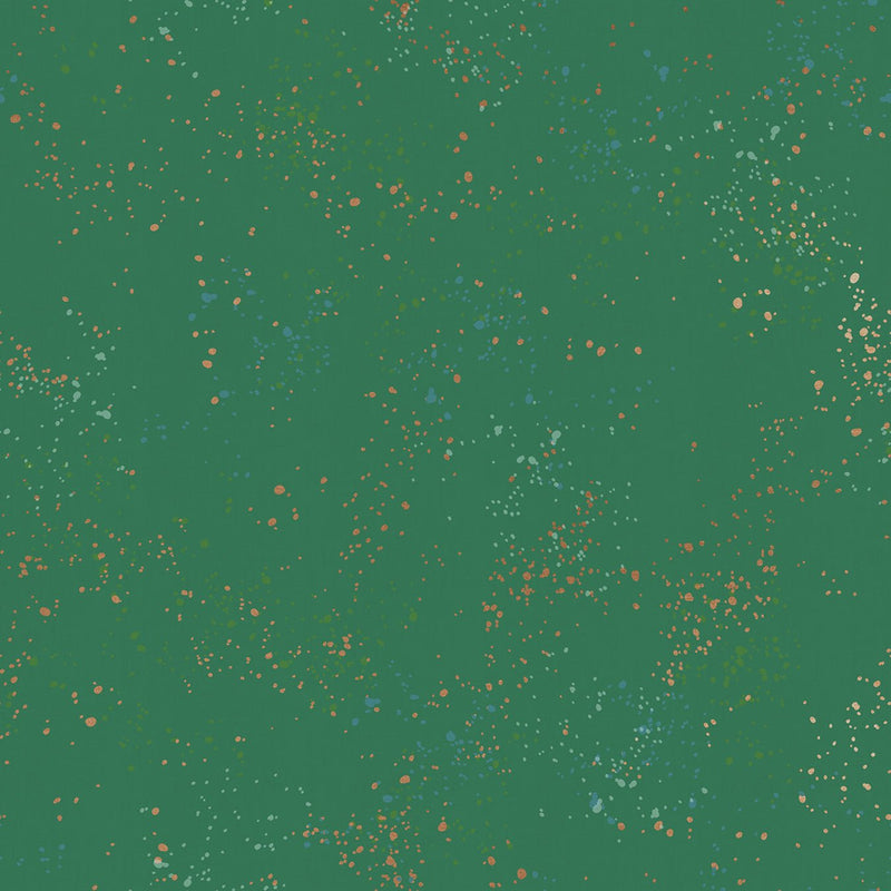 Speckled by Rashida Coleman Hale - Speckled RS 5027 74M - Emerald Green - Half Yard - Modern Fabric Shoppe