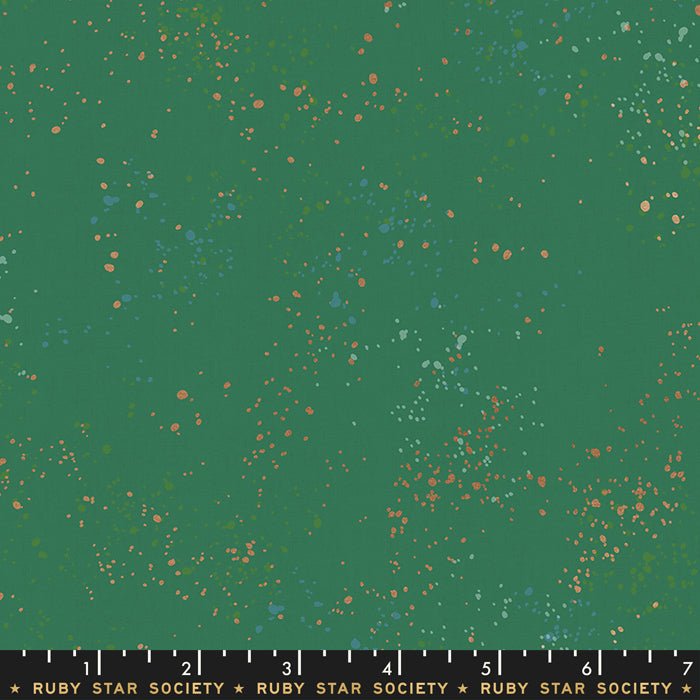 Speckled by Rashida Coleman Hale - Speckled RS 5027 74M - Emerald Green - Half Yard - Modern Fabric Shoppe
