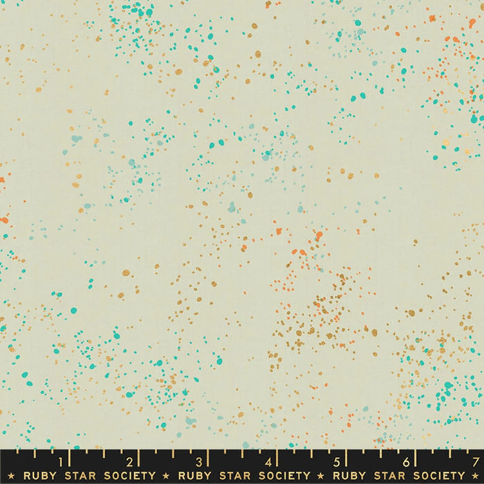 Speckled by Rashida Coleman Hale - Speckled RS 5027 82M - Shell Metallic - Half Yard - Modern Fabric Shoppe