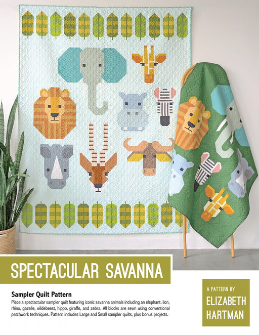 Spectacular Savanna Quilt Pattern By Elizabeth Hartman - Modern Fabric Shoppe