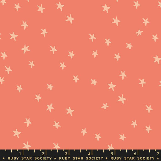 Starry by Alexia Marcelle Abegg- Starry RS 4109 54- Papaya- Half Yard - Modern Fabric Shoppe