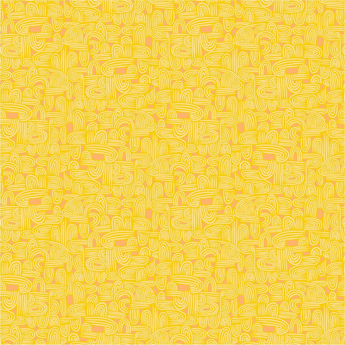 Tamara Kate - Insectarium - Tunneling 54658 - 24 Yellow - Half Yard - October 2025 - Modern Fabric Shoppe
