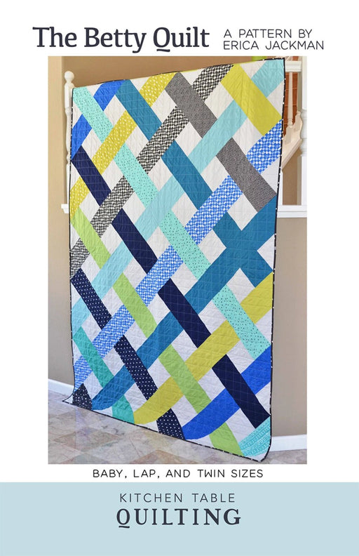 The Betty Quilt Pattern By Kitchen Table Quilting - Modern Fabric Shoppe