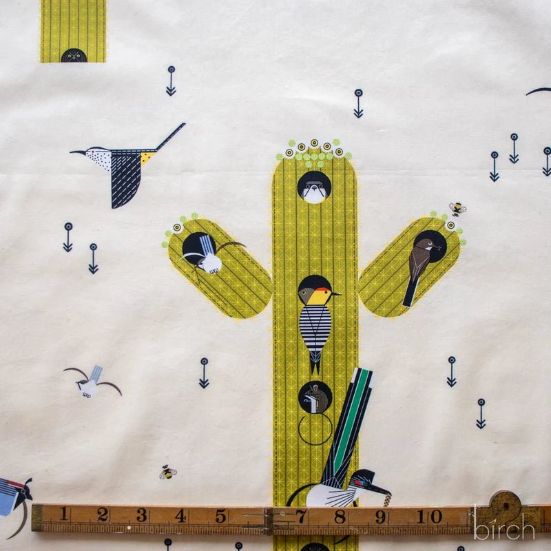 The Desert by Charley Harper- Cactus Field CH-213 Half Yard- August 2026 - Modern Fabric Shoppe