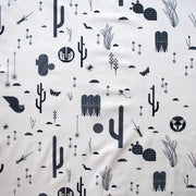 The Desert by Charley Harper- Desert Silhouette Cream CH-219 Half Yard- August 2026 - Modern Fabric Shoppe