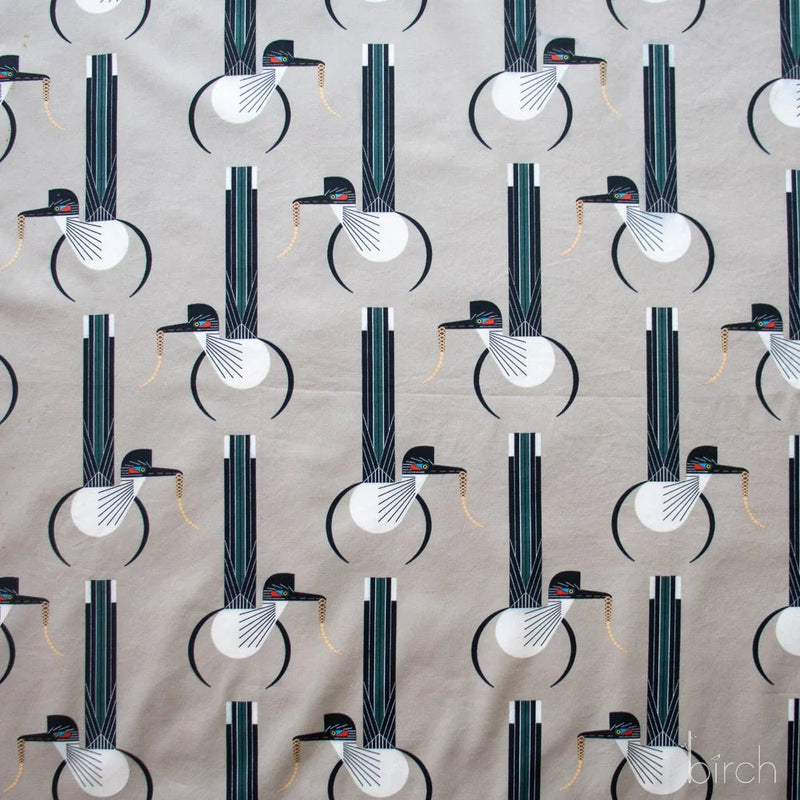 The Desert by Charley Harper- Road Runner CH-218 Half Yard- August 2026 - Modern Fabric Shoppe