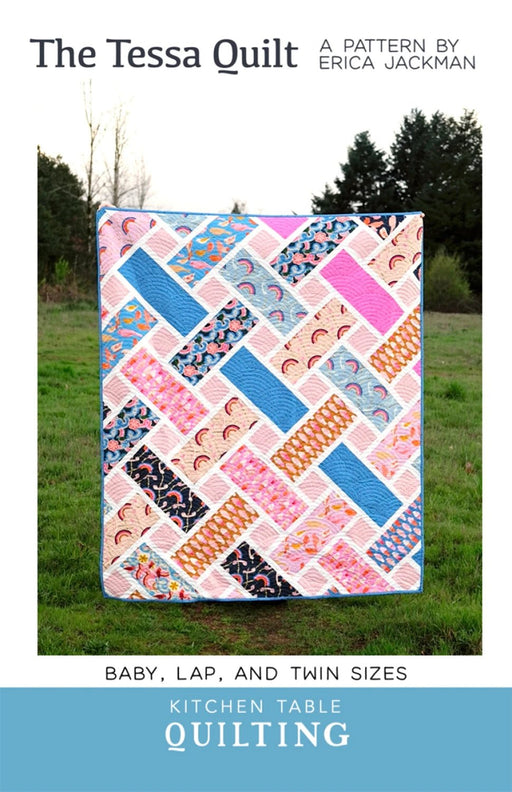 The Tessa Quilt Pattern By Kitchen Table Quilting - Modern Fabric Shoppe