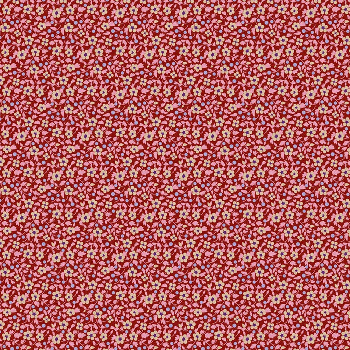 Tilda - Creating Memories - Brie TIL130149 - Red - Half Yard - June 2024 - Modern Fabric Shoppe