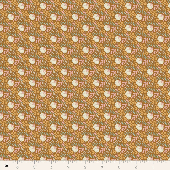 Tilda Sanctuary - Cottonfield TIL110569 Ochre - Half Yard - October 2024 - Modern Fabric Shoppe