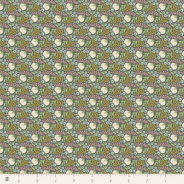 Tilda Sanctuary - Cottonfield TIL110579 Greygreen - Half Yard - October 2024 - Modern Fabric Shoppe