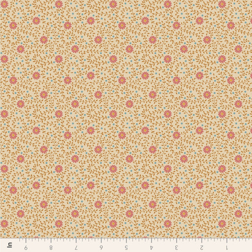 Tilda Sanctuary - Daisydream TIL110568 Sand - Half Yard - October 2024 - Modern Fabric Shoppe