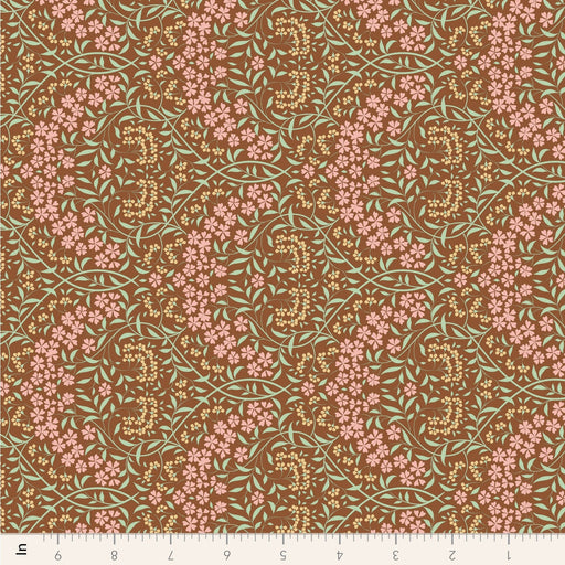 Tilda Sanctuary - Larissa TIL110570 Caramel - Half Yard - October 2024 - Modern Fabric Shoppe