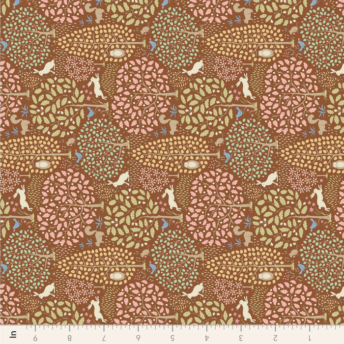 Tilda Sanctuary - Sanctuary TIL110567 Caramel - Half Yard - October 2024 - Modern Fabric Shoppe