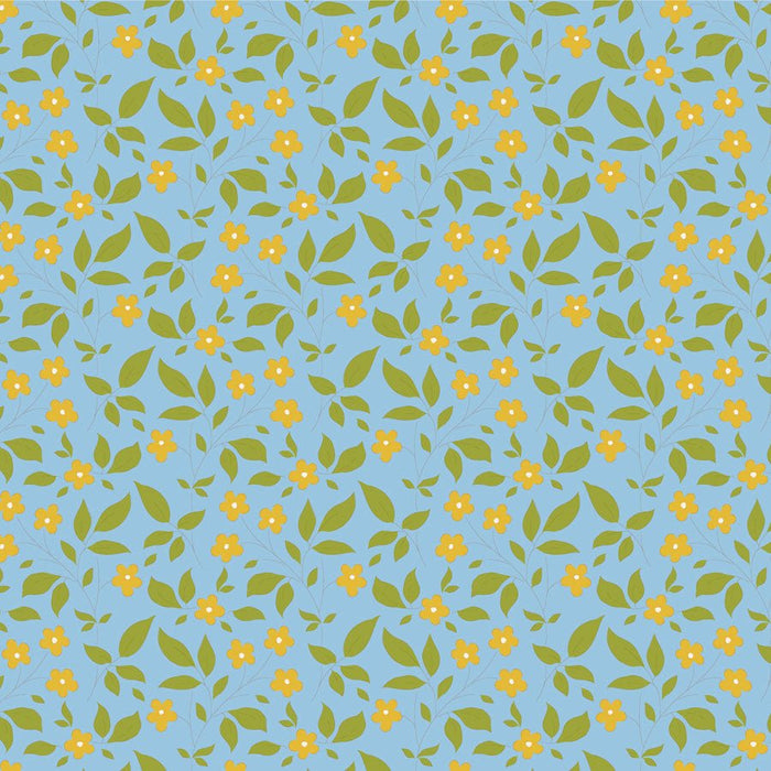 Tilda Sunday Brunch Blenders - Tipsy TIL110124 Sky - Half Yard - February 2025 - Modern Fabric Shoppe