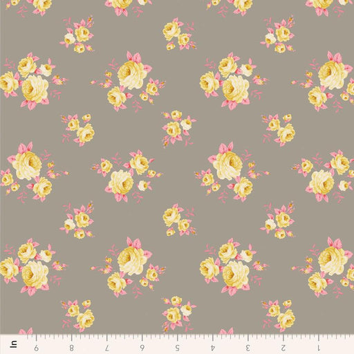 Tilda Sunday Brunch - Mille TIL110589 Grey - Half Yard - February 2025 - Modern Fabric Shoppe