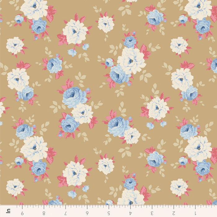 Tilda Sunday Brunch - Pernille TIL110598 Sand - Half Yard - February 2025 - Modern Fabric Shoppe