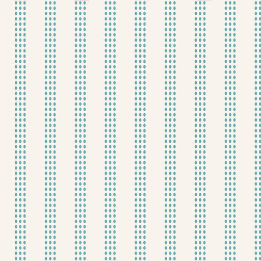 Tilda- Tea Towel Basics- Scone Stripes TIL130064- Teal- Half Yard - Modern Fabric Shoppe