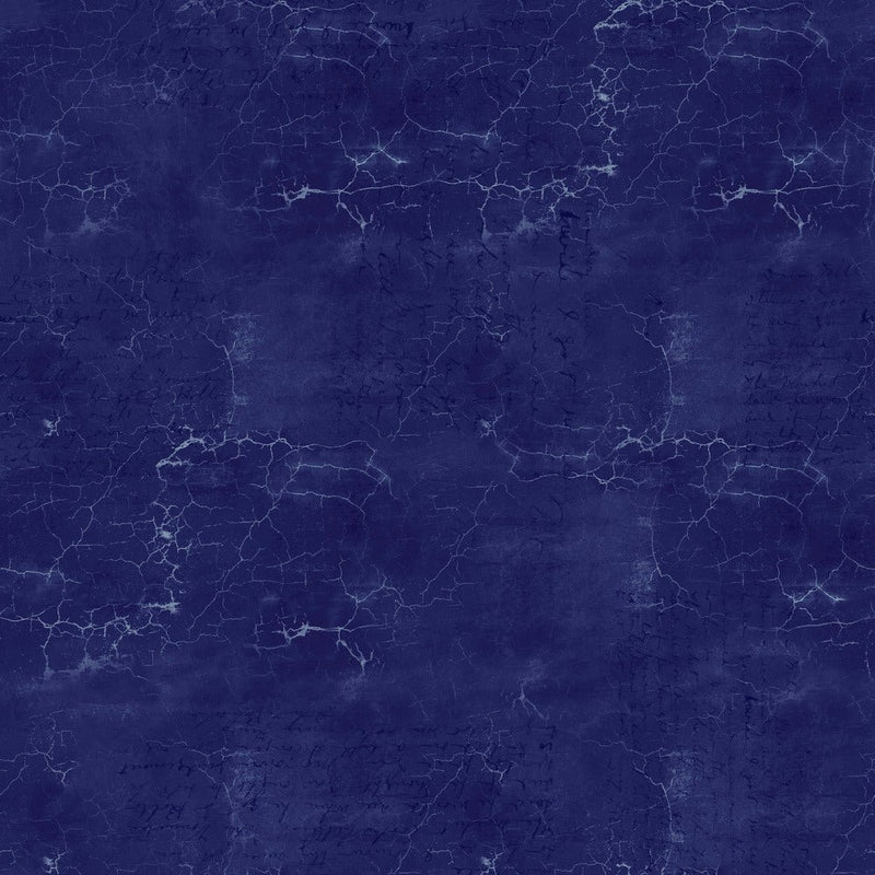 Tim Holtz - Eclectic Elements - Cracked Shadow PWTH128.LAPIS - Half Yard - Modern Fabric Shoppe