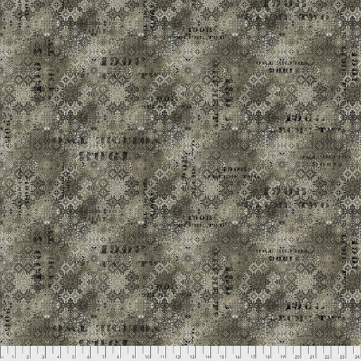 Tim Holtz - Eclectic Elements - Faded Tile PWTH129.NEUTRAL - Half Yard - Modern Fabric Shoppe