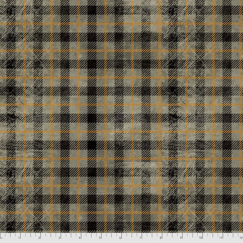Tim Holtz - Eclectic Elements - Foreboding PWTH152.BLACK - Half Yard - Modern Fabric Shoppe