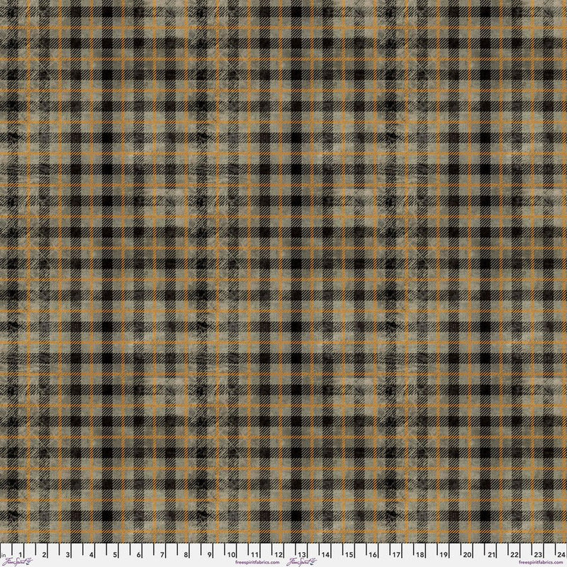 Tim Holtz - Eclectic Elements - Foreboding PWTH152.BLACK - Half Yard - Modern Fabric Shoppe