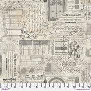 Tim Holtz - Eclectic Elements Palette - Halloween Remnants PWTH311.HALLOWEEN - Half Yard - May 2025 - Modern Fabric Shoppe