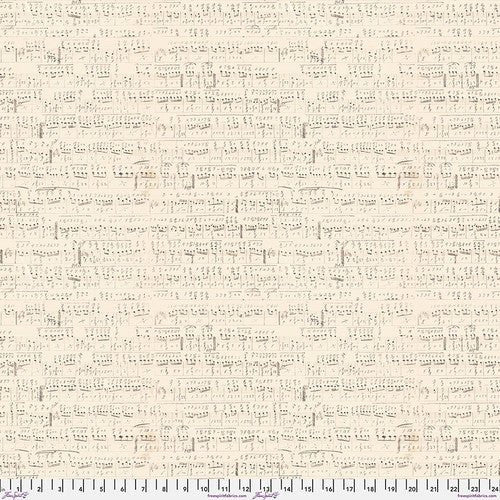 Tim Holtz - Eclectic Elements - Symphony PWTH022.LINEN - Half Yard - Modern Fabric Shoppe