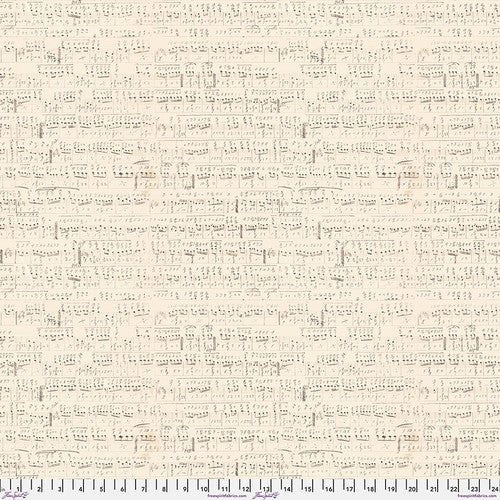 Tim Holtz - Eclectic Elements - Symphony PWTH022.LINEN - Half Yard - Modern Fabric Shoppe