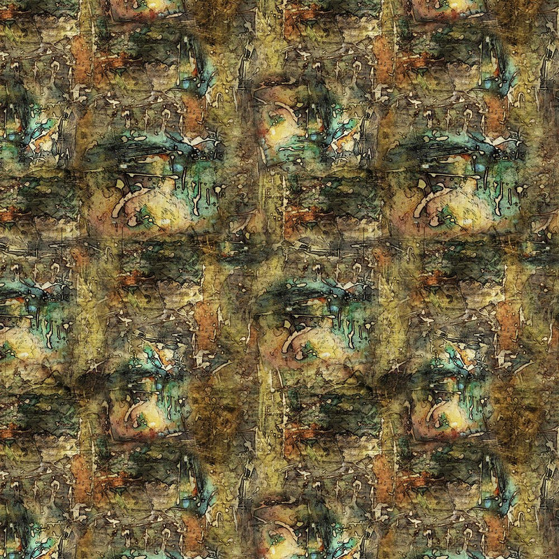 Tim Holtz - Electric Elements - Dropcloth PWTH137.MULTI - Half Yard - Modern Fabric Shoppe