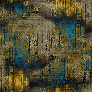 Tim Holtz - Electric Elements - Gilded Mosaic PWTH140.GOLD - Half Yard - Modern Fabric Shoppe