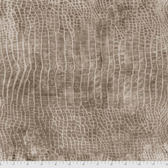 Tim Holtz - Electric Elements PWTH020.PEBBLE - Worn Croc - Half Yard - Modern Fabric Shoppe