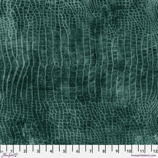 Tim Holtz - Electric Elements - Worn Crocs PWTH020.EVERGLADES - Half Yard - Modern Fabric Shoppe