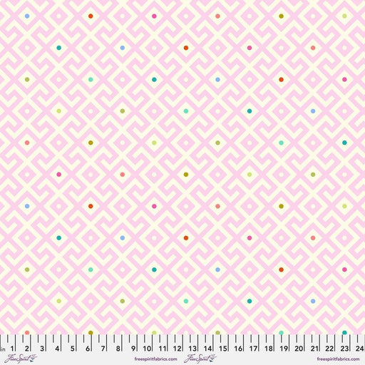Tula Pink Moon Garden - 108" Wide Back - Mama Geo QBTP010.DAWN - Half Yard - October 2022 - Modern Fabric Shoppe