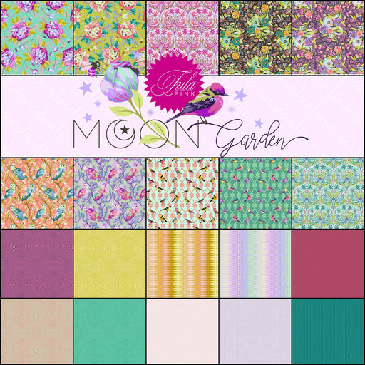 Tula Pink Moongarden - Half Yard Bundle - October 2022 - Modern Fabric Shoppe