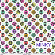 Tula Pink Prince Charming Deja Vu - MINKY Taffy MKTP013.SUGARRUSH - Half Yard - Modern Fabric Shoppe