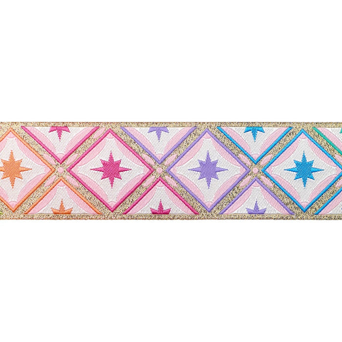 Tula Pink Roar-Metallic in Mint 1 1/2"-- By the Yard - Modern Fabric Shoppe