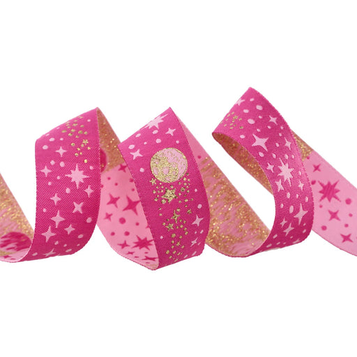 Tula Pink Roar-Meteor Shower in Blush 7/8"-- By the Yard - Modern Fabric Shoppe