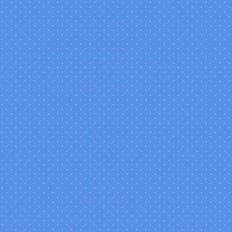 Tula Pink Tiny True Colors - Tiny Dots - PWTP185.BLUEBELL - Half Yard - Modern Fabric Shoppe