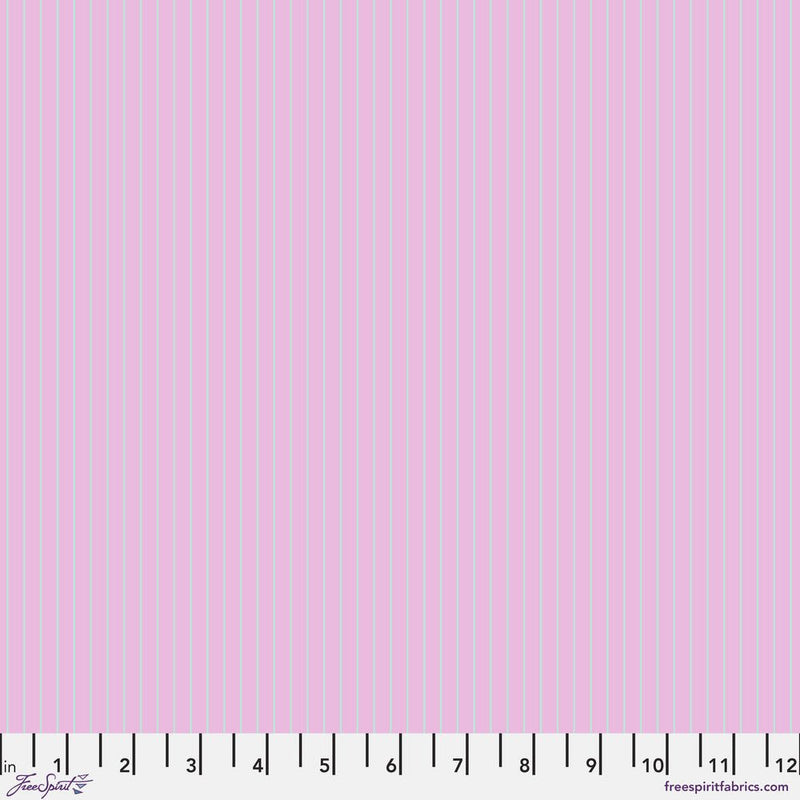 Tula Pink Tiny True Colors - Tiny Stripes - PWTP186.PETAL - Half Yard - Modern Fabric Shoppe