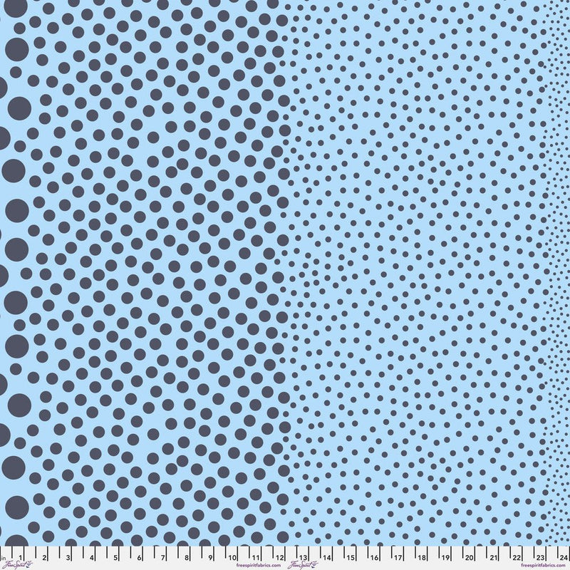 Tula Pink True Color- Stones PWTP299.DENIM- Half Yard- March 2027 - Modern Fabric Shoppe