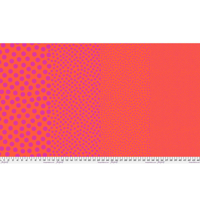 Tula Pink True Color- Stones PWTP299.TOMATO- Half Yard- March 2027 - Modern Fabric Shoppe