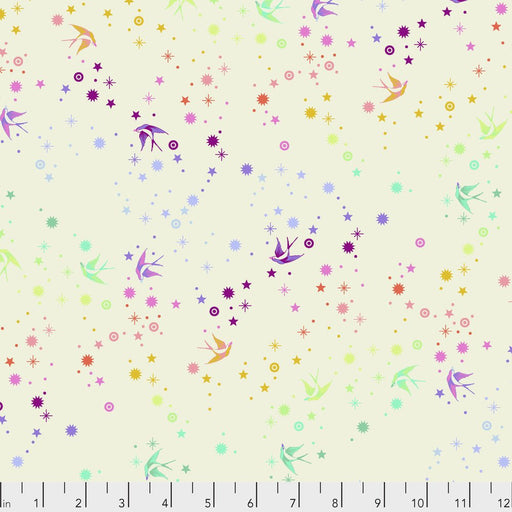 Tula Pink - True Colors Fairy Dust Rainbow - PWTP133.COTTONCANDY - Half Yard - Modern Fabric Shoppe