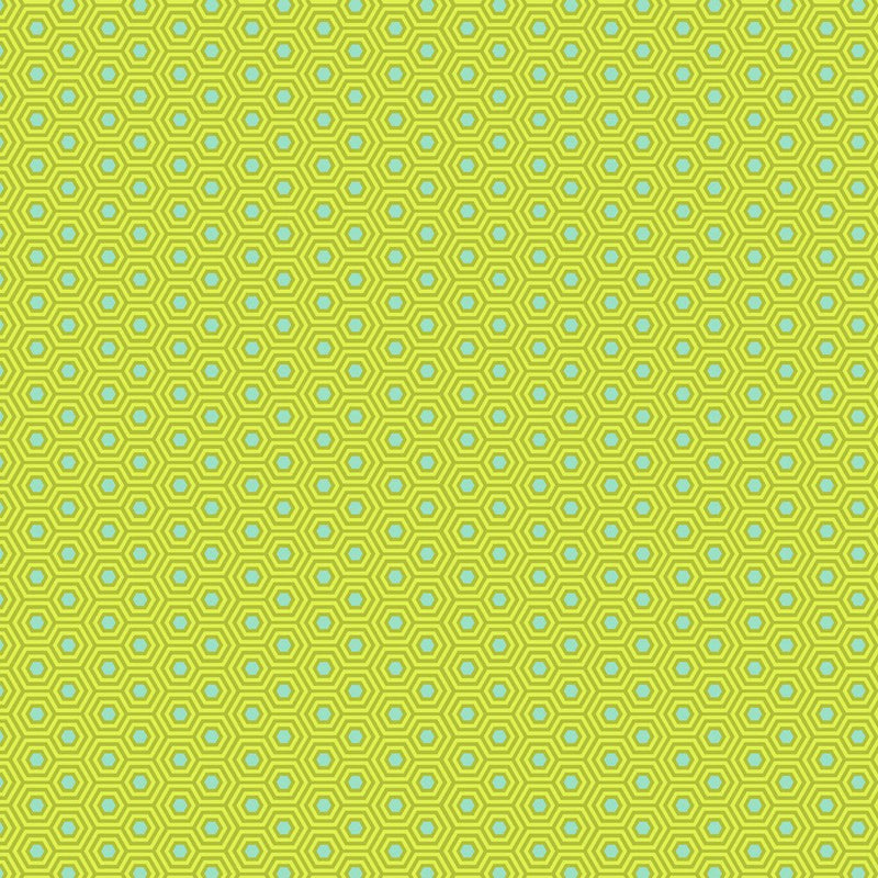 Tula Pink - True Colors Hexy - PWTP150.CHAMELEON - Half Yard - Modern Fabric Shoppe