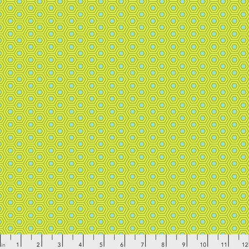 Tula Pink - True Colors Hexy - PWTP150.CHAMELEON - Half Yard - Modern Fabric Shoppe