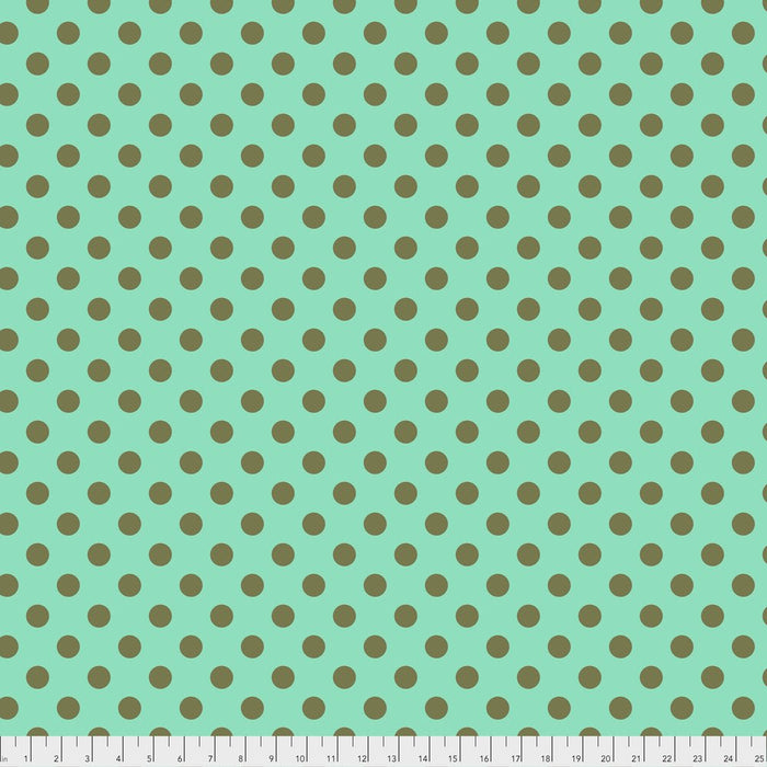 Tula Pink - True Colors Pom Poms - PWTP118.AGAVE - Half Yard - Modern Fabric Shoppe