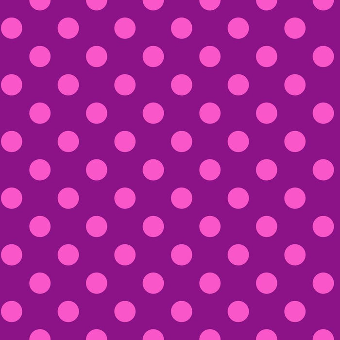 Tula Pink - True Colors Pom Poms - PWTP118.FOXGLOVE - Half Yard - Modern Fabric Shoppe